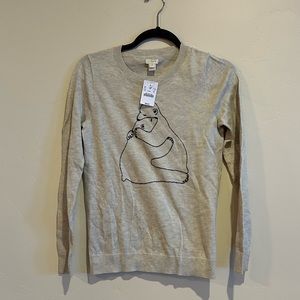 J Crew Polar Bear Sweater